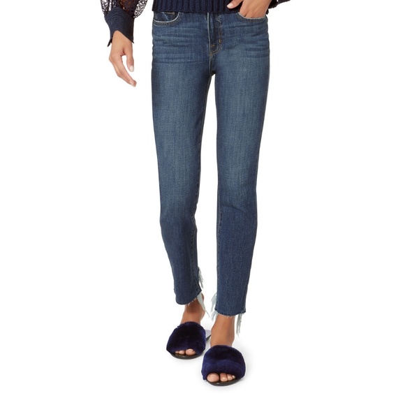 Like new! Loeffler Randall Isabel fur slide blue 9 - Picture 4 of 8